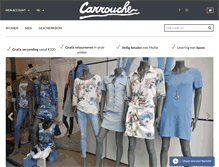Tablet Screenshot of carrouche.be
